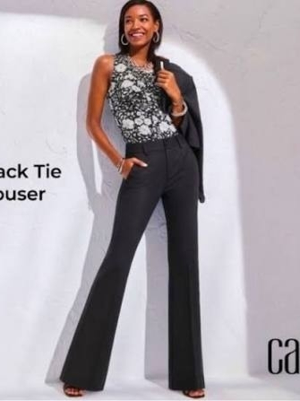 CAbi Black Tie Trousers